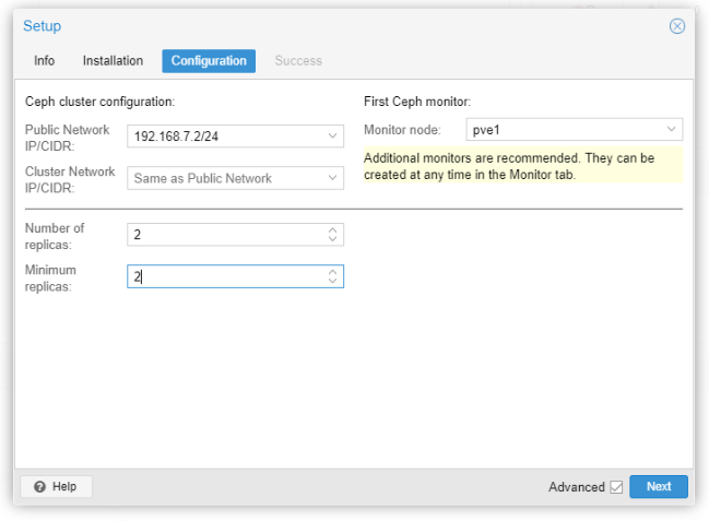 Come fare un cluster Proxmox VE 6 con Ceph