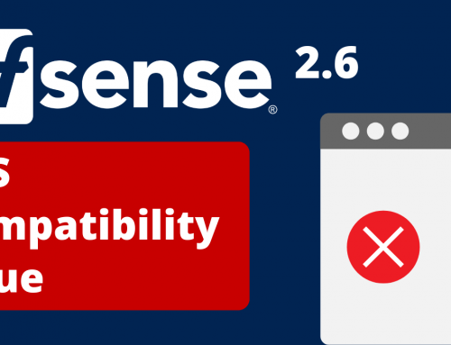 pfSense 2.6: UFS Compatibility Issue
